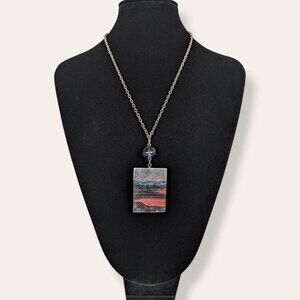 (2/$20) Colourful Pendant Necklace